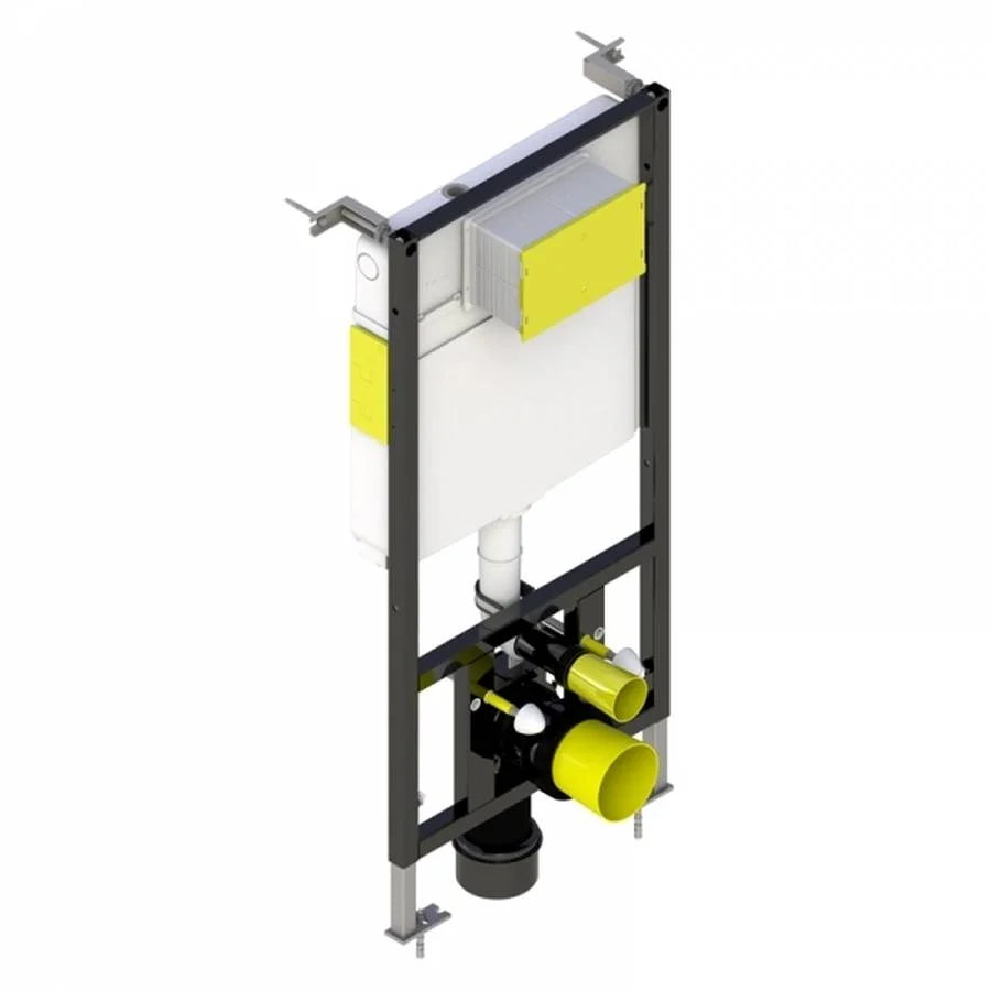 Keytec WC Frame with Front Access Dual Flush Cistern