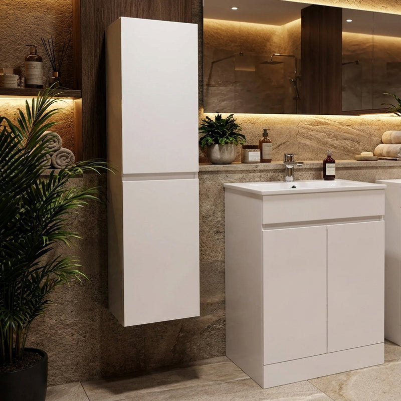 Atlantis Waterproof Tall Unit – White
