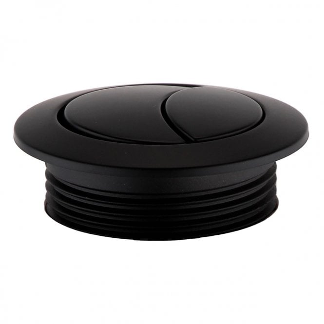 Matt Black Button for Close Coupled Cisterns