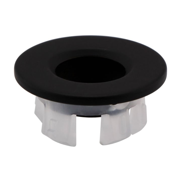 Brass Overflow Ring – Matt Black
