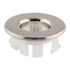 Brass Overflow Ring – Brushed Nickel