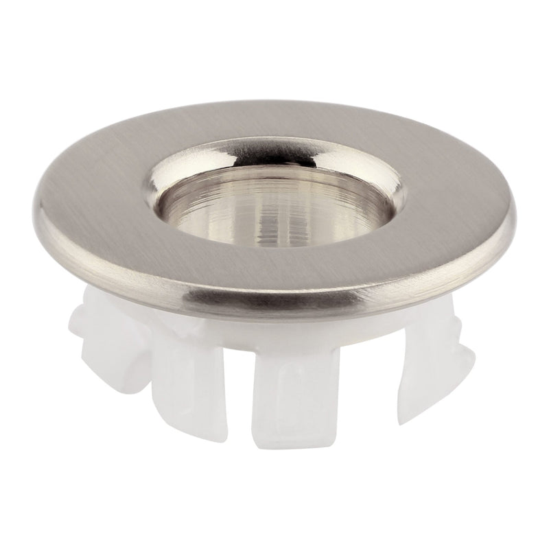 Brass Overflow Ring – Brushed Nickel