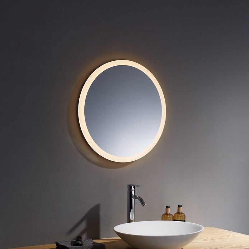 Burleigh 600x600mm Rounded LED Mirror