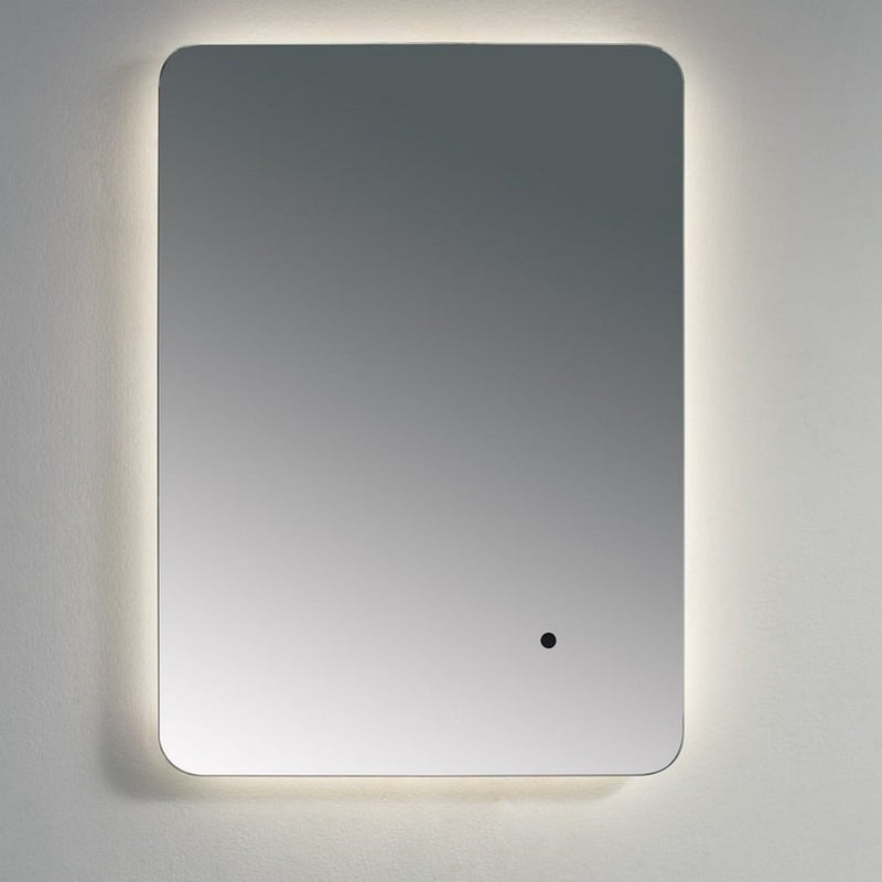 Calcot 500x700mm Rounded Back Lit LED Mirror