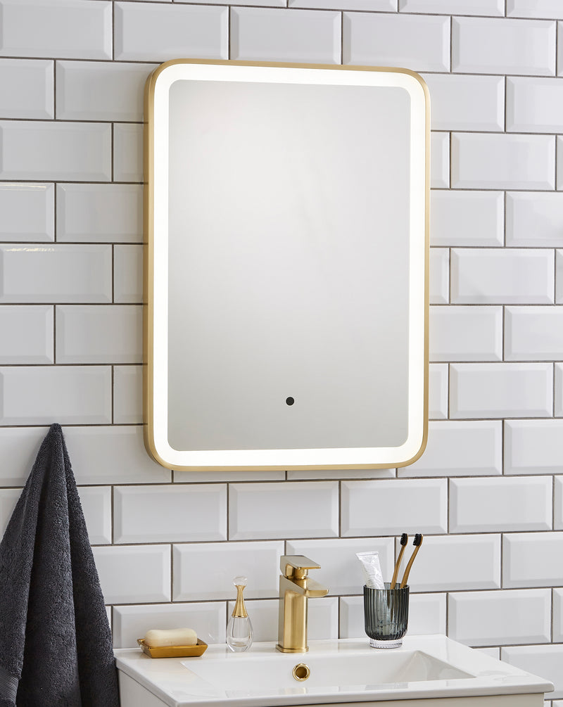 Ottone Square 500x700mm LED Mirror