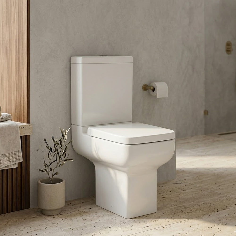550mm Short Projection Toilet & Soft Close Seat