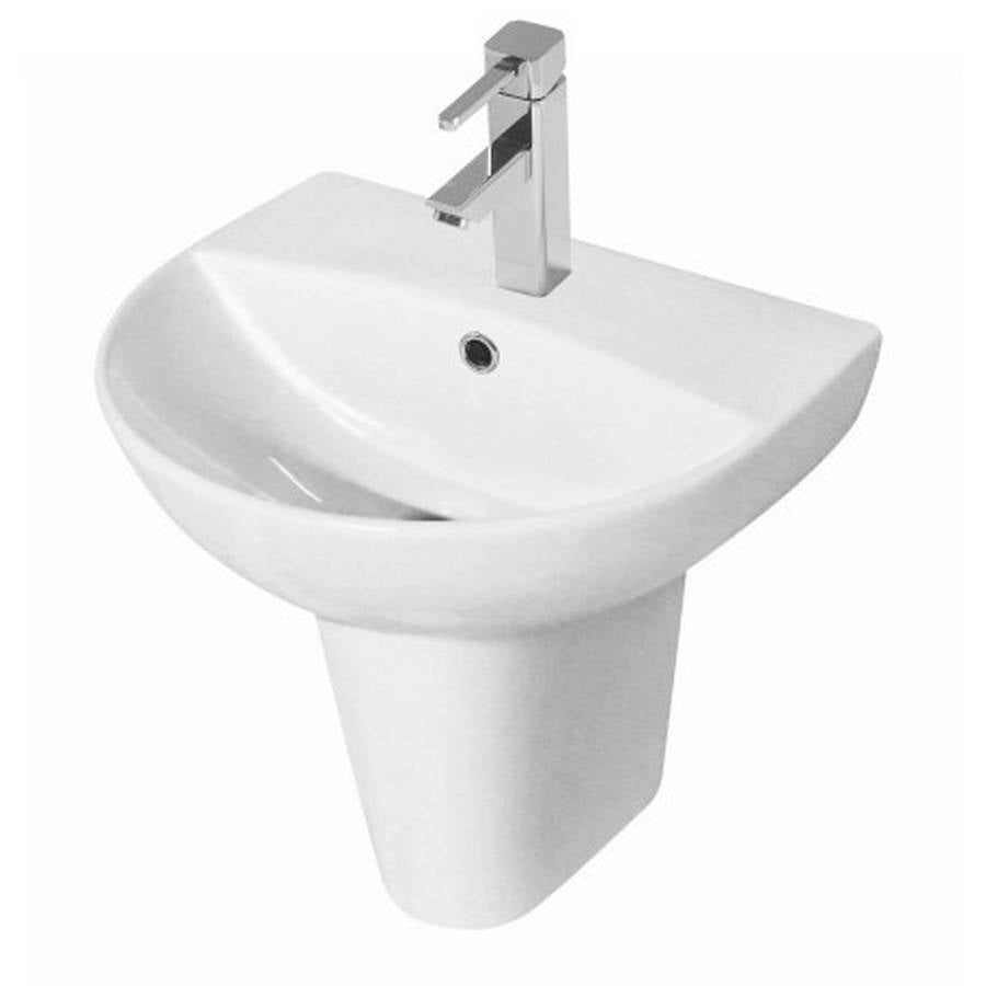 Kameo 450mm Basin and Semi Pedestal