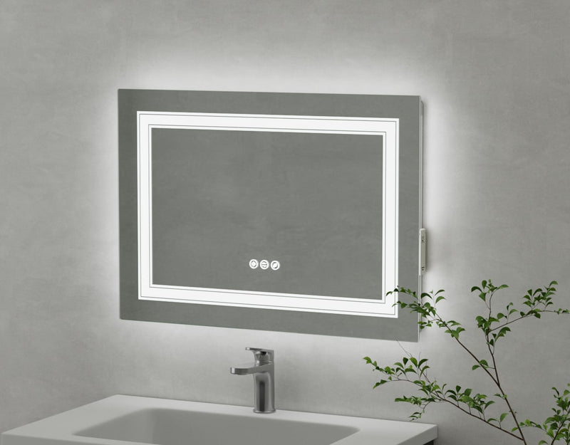 Scope 700x500mm Bluetooth LED Mirror – Landscape