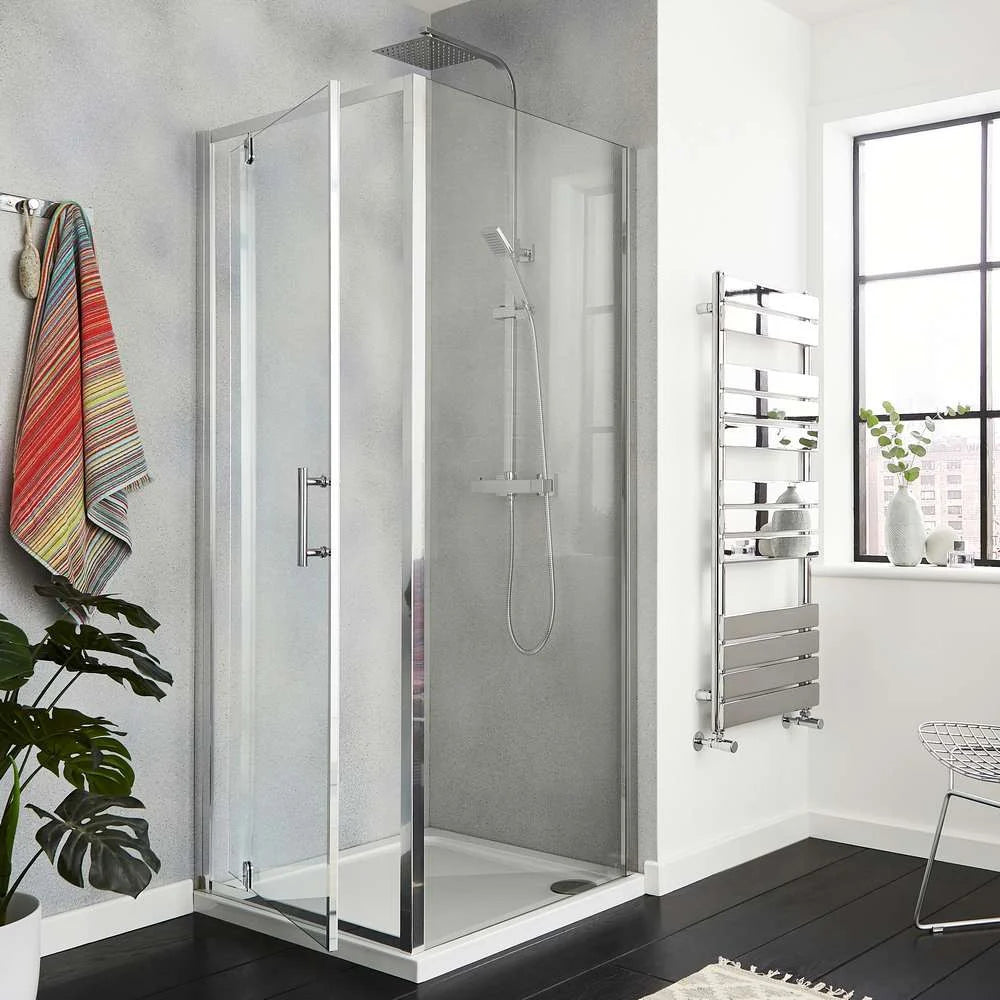 Frameless Shower Side Panel 6mm 700mm