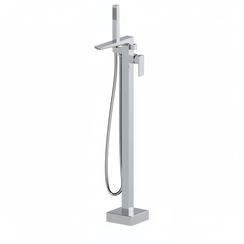 Kolt Freestanding Bath Shower Mixer – Chrome