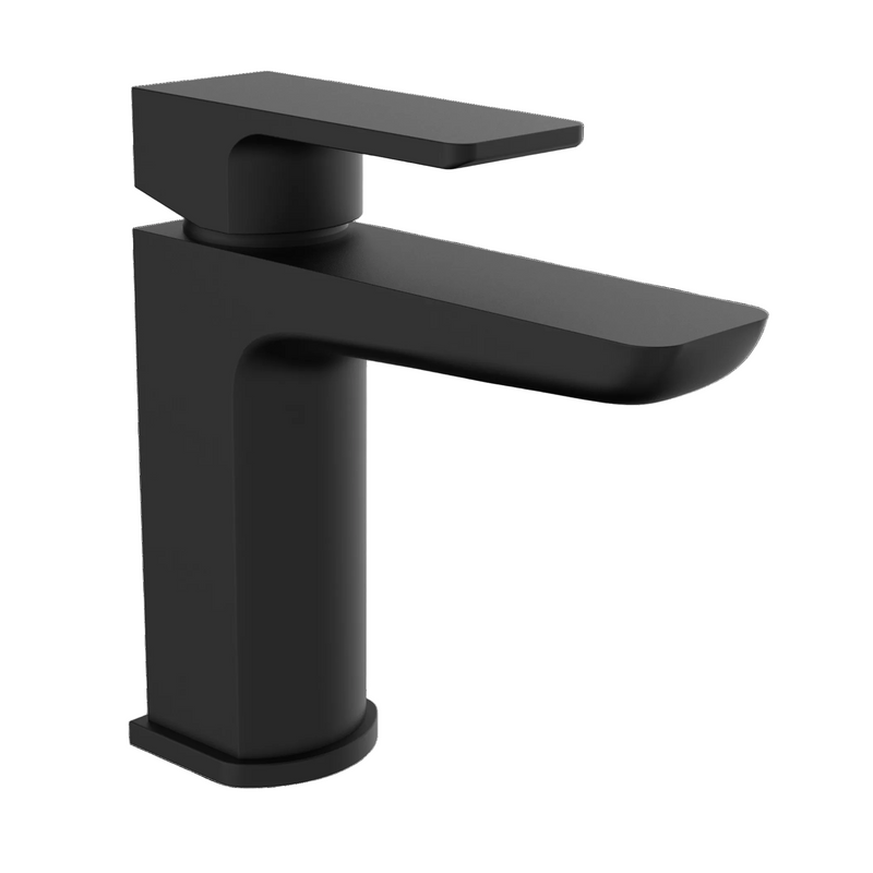 Kolt Mono Basin Mixer with Click Waste – Matt Black