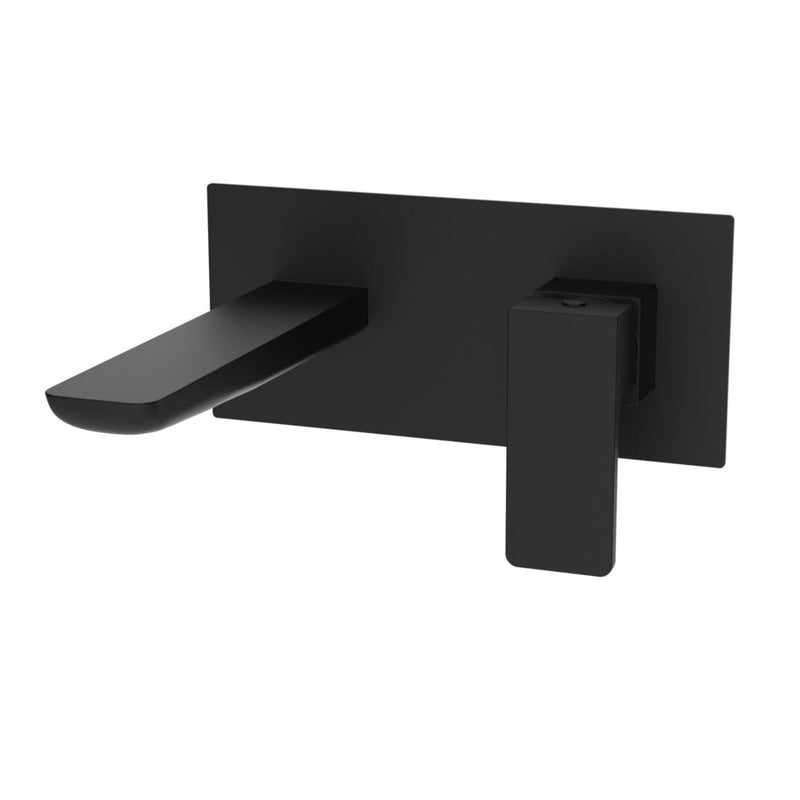 Kolt Wall Mounted Basin Mixer – Matt Black