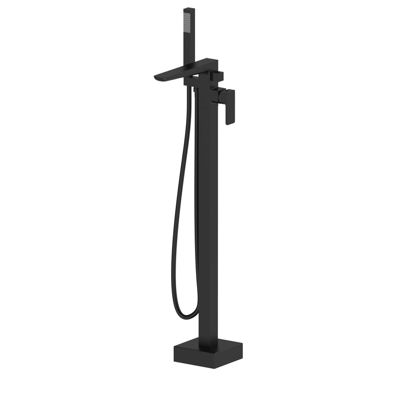 Kolt Freestanding Bath Shower Mixer – Matt Black