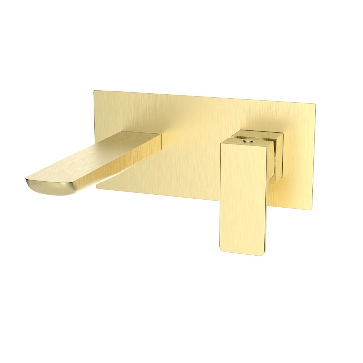 Kolt Wall Mounted Basin Mixer – Brushed Brass