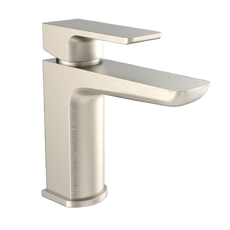 Kolt Mono Basin Mixer with Click Waste – Brushed Nickel