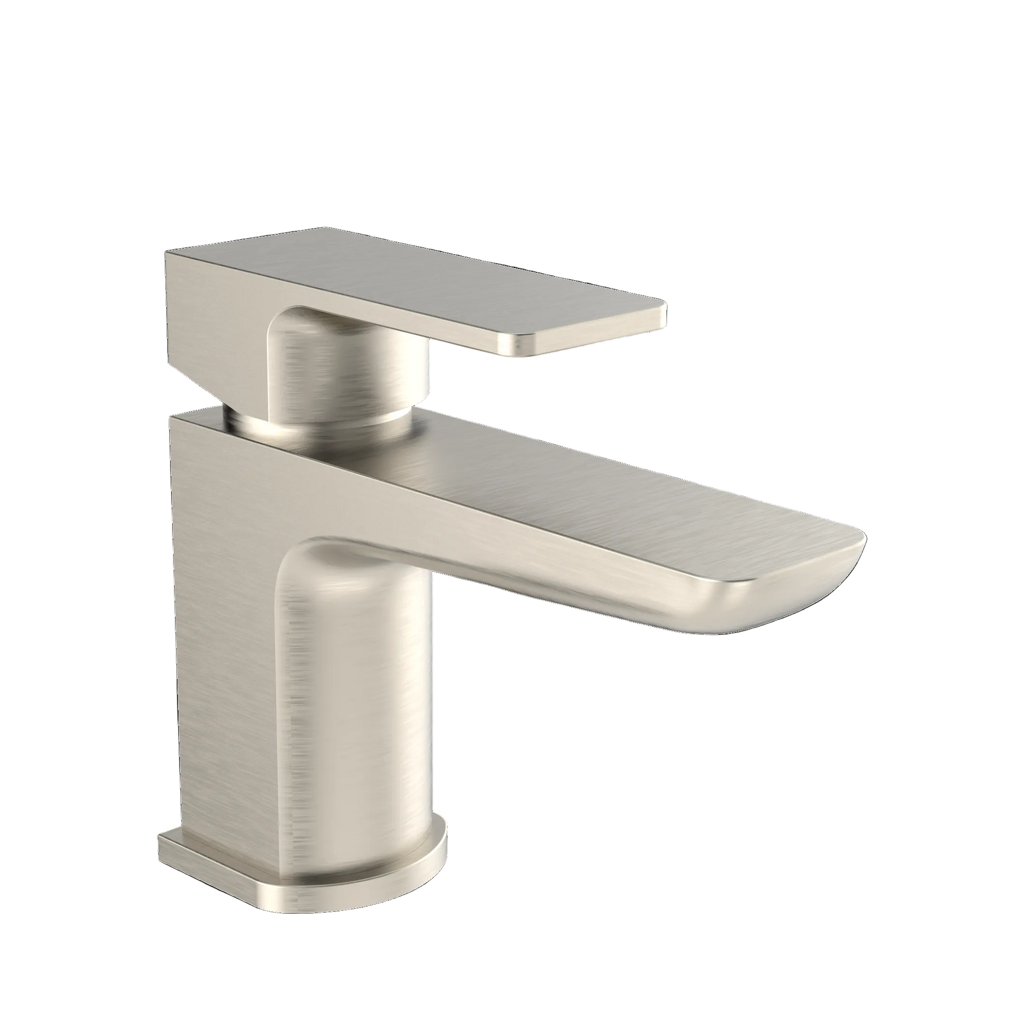 Kolt Mini Mono Basin Mixer with Click Waste – Brushed Nickel