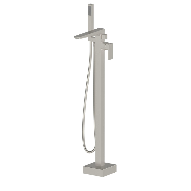 Kolt Freestanding Bath Shower Mixer – Brushed Nickel