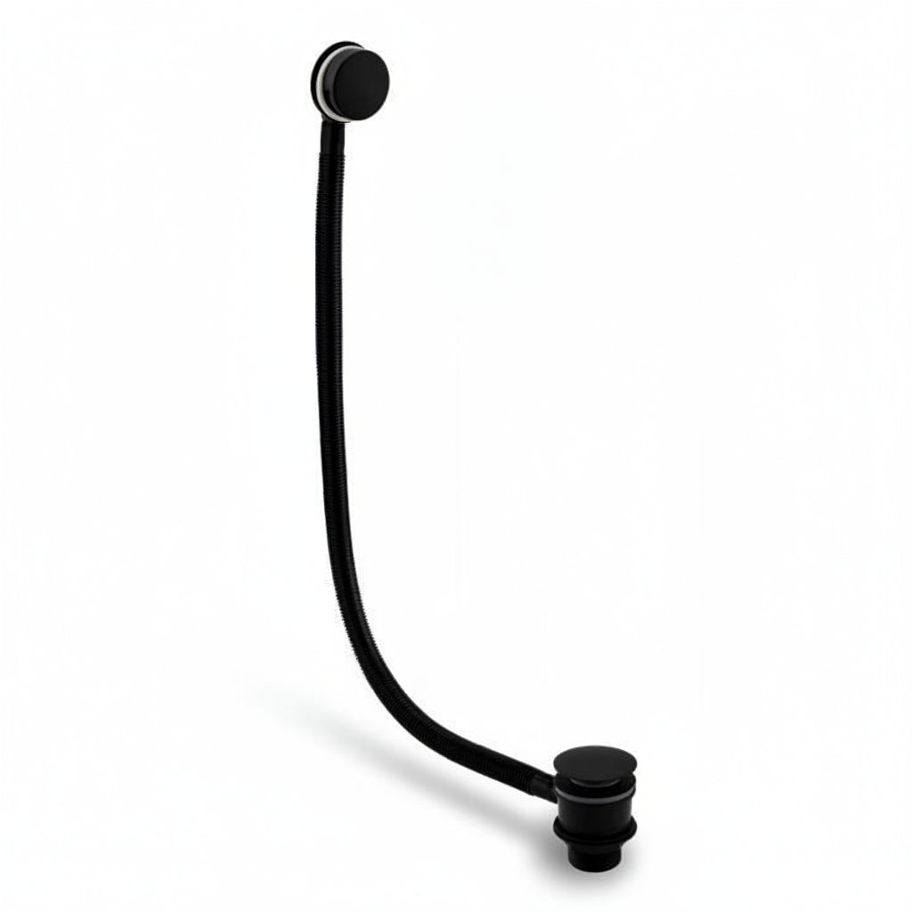 Click Bath Waste Easyclean – Matt Black