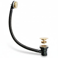 Click Bath Waste Easyclean – Brushed Brass