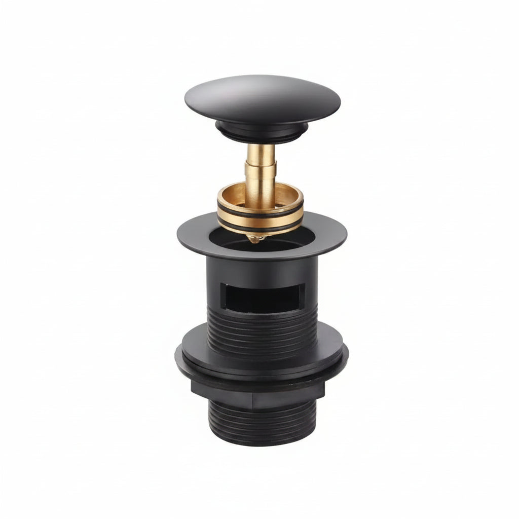 Click Basin Waste Slotted – Matt Black