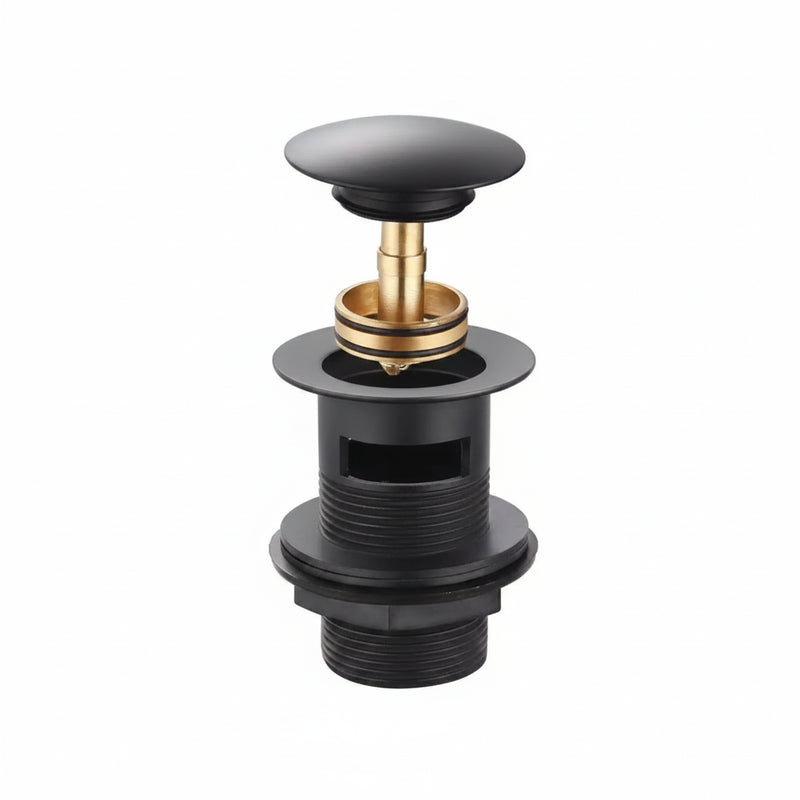 Click Basin Waste Slotted – Matt Black